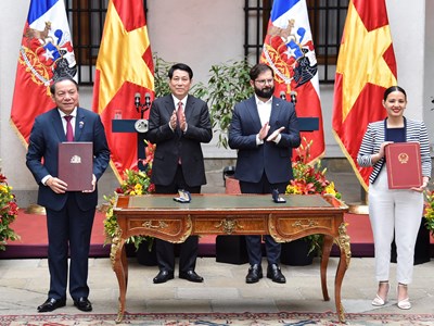 Việt Nam – Chile ký kết hợp tác về văn hóa