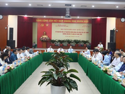 Hội thảo khoa học quốc gia về kỷ nguyên mới, kỷ nguyên vươn mình của dân tộc 