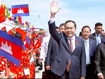 Chủ tịch Quốc hội Trần Thanh Mẫn kết thúc tốt đẹp chuyến thăm chính thức Campuchia