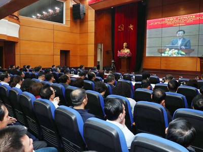 Tập huấn nghiệp vụ công tác tổ chức Đại hội Đảng các cấp 