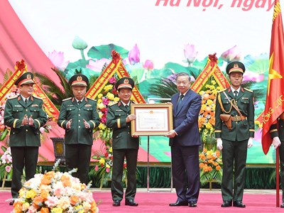 Tổng Bí thư Tô Lâm dự Lễ kỷ niệm 80 năm Ngày truyền thống Tổng cục Chính trị QĐND Việt Nam