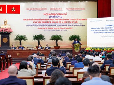 Trung tâm Tài chính khu vực và quốc tế sẽ tạo ra động lực mới, tạo sự đột phá cho phát triển