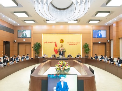 Khai mạc Phiên họp thứ 41 của Ủy ban Thường vụ Quốc hội