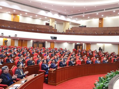 Ngày làm việc thứ hai và phiên bế mạc Hội nghị Ban Chấp hành Trung ương Đảng khóa XIII