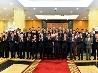 Tổng Bí thư Tô Lâm trao quyết định về 4 Đảng bộ trực thuộc Trung ương, 3 cơ quan Đảng ở Trung ương