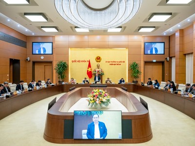 Xem xét các nội dung trình Kỳ họp bất thường lần thứ 9