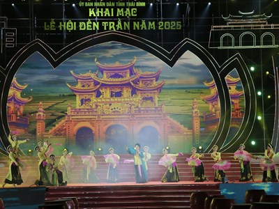 Khai mạc Lễ hội Đền Trần tỉnh Thái Bình năm 2025