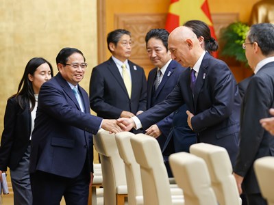 Thủ tướng kêu gọi doanh nghiệp Nhật Bản coi Việt Nam là cứ điểm, là mắt xích quan trọng