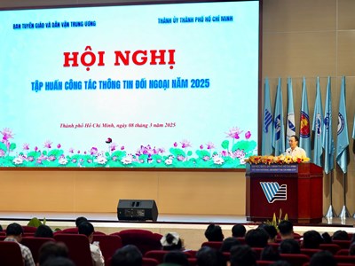 Công tác thông tin đối ngoại góp phần quảng bá các giá trị văn hóa, nâng cao “sức mạnh mềm” quốc gia 