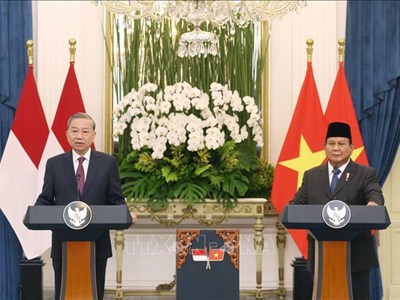 Việt Nam – Indonesia nâng cấp lên quan hệ Đối tác Chiến lược toàn diện