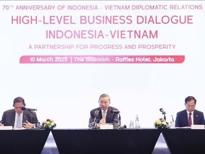 Tổng Bí thư Tô Lâm dự Tọa đàm doanh nghiệp Việt Nam và Indonesia