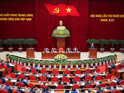 Thông báo Hội nghị lần thứ 11 Ban Chấp hành Trung ương Đảng khóa XIII
