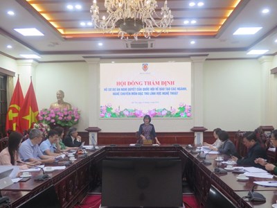 Sẽ cho ý kiến dự thảo Nghị quyết của Quốc hội về đào tạo các ngành, nghề chuyên môn đặc thù trong lĩnh vực nghệ thuật