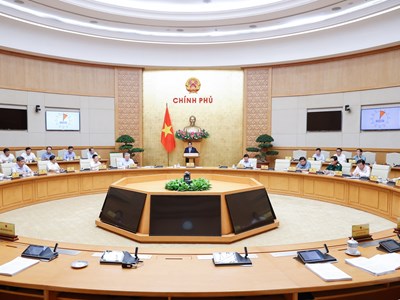 Thủ tướng chủ trì phiên họp Chính phủ thường kỳ tháng 4.2025