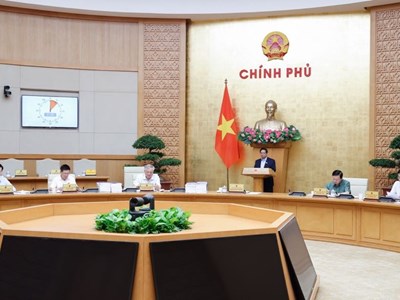 Thủ tướng chủ trì phiên họp Chính phủ về sắp xếp, tổ chức lại đơn vị hành chính và tổ chức chính quyền địa phương 2 cấp