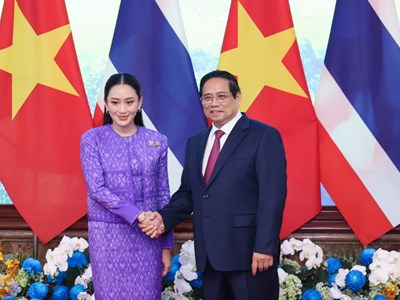 Việt Nam và Thái Lan nâng cấp lên Đối tác Chiến lược toàn diện, hợp tác dựa trên ba trụ cột bền vững