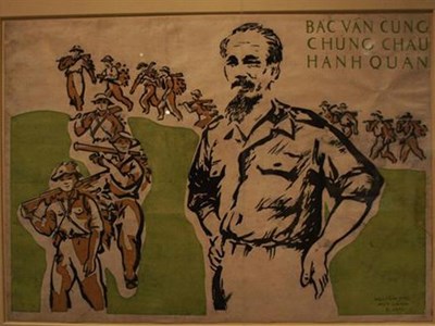 Bác vẫn cùng chúng cháu hành quân