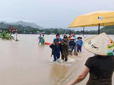 Thái Nguyên thiệt hại nặng do mưa lũ