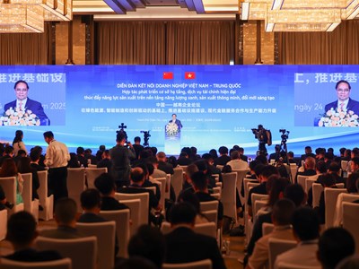Thủ tướng Phạm Minh Chính tham dự Diễn đàn kết nối doanh nghiệp Việt Nam-Trung Quốc