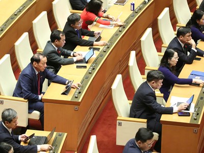  Quốc hội chính thức quyết định ngày bầu cử đại biểu Quốc hội khóa XVI là 15.3.2026