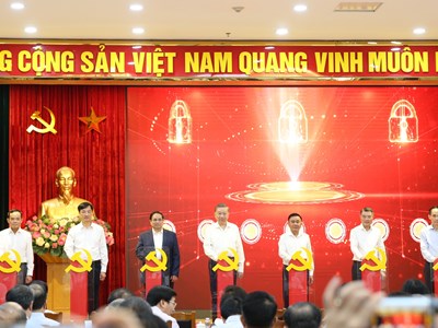 Tổng Bí thư Tô Lâm dự ra mắt 3 hệ thống nền tảng ứng dụng phục vụ triển khai Nghị quyết 57