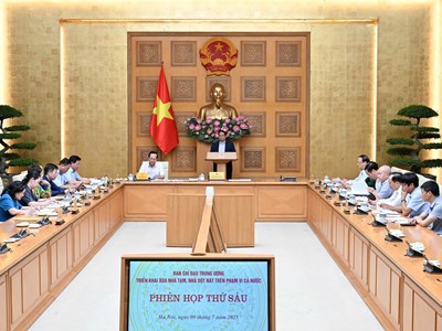 Dứt khoát hoàn thành mục tiêu xóa nhà tạm, nhà dột nát trước ngày 31.8