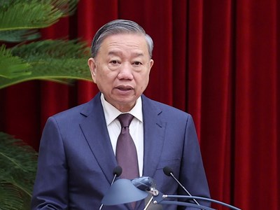 Toàn văn phát biểu của Tổng Bí thư Tô Lâm tại phiên khai mạc Hội nghị Trung ương 12, khoá XIII