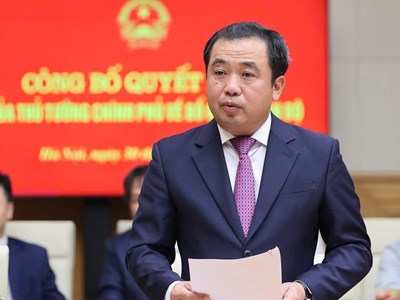 Ông Trần Đức Thắng được giao quyền Bộ trưởng Bộ Nông nghiệp và Môi trường