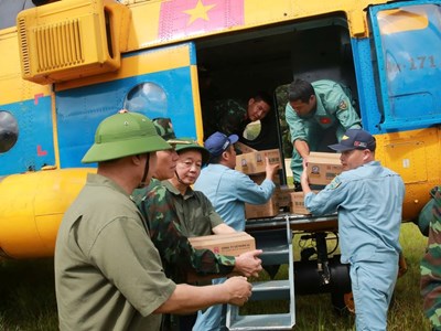 Cứu trợ tại Điện Biên: Tổ chức đường hàng không, nếu cần huy động cả dự trữ quốc gia
