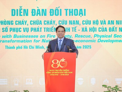 Phải xây dựng văn hóa phòng cháy, chữa cháy, phòng chống thiên tai