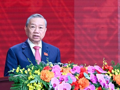 Diễn văn của Tổng Bí thư Tô Lâm tại Lễ kỷ niệm 80 năm Ngày Truyền thống CAND và 20 năm Ngày hội toàn dân bảo vệ An ninh Tổ quốc 