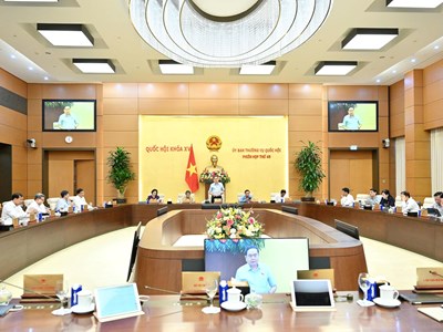 Phiên họp thứ 49 của Ủy ban Thường vụ Quốc hội sẽ cho nhiều ý kiến quan trọng
