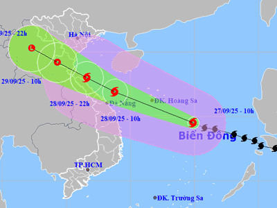 Bão số 10 rất mạnh, nguy hiểm và khó đoán định