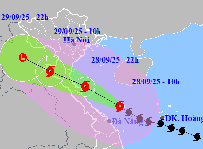 Thường trực Ban Bí thư chỉ đạo ứng phó bão số 10