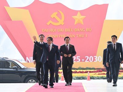 Thủ tướng chủ trì phiên trù bị Đại hội Đảng bộ Chính phủ lần thứ I 