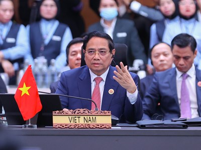 Thủ tướng Phạm Minh Chính dự Hội nghị Cấp cao ASEAN - Trung Quốc lần thứ 28