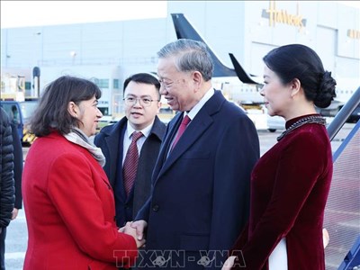 Tổng Bí thư Tô Lâm bắt đầu thăm chính thức Liên hiệp Vương quốc Anh và Bắc Ireland