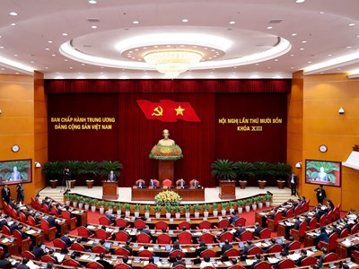  Khai mạc Hội nghị lần thứ 14 Ban Chấp hành Trung ương Đảng khóa XIII