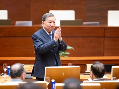 Tổng Bí thư Tô Lâm dự Hội nghị toàn quốc quán triệt Chỉ thị của Bộ Chính trị 