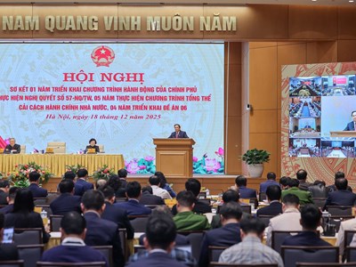 Thủ tướng: Đẩy mạnh 3 đột phá chiến lược số