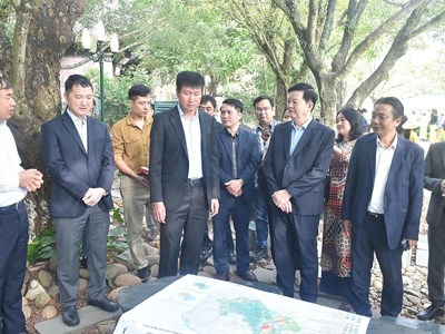 Phó Thủ tướng Mai Văn Chính kiểm tra công tác quy hoạch Quần thể danh thắng Tràng An