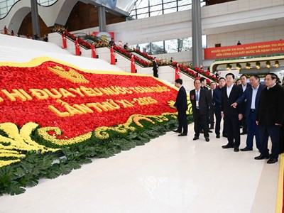 Thủ tướng kiểm tra công tác chuẩn bị Đại hội Thi đua yêu nước toàn quốc lần thứ XI