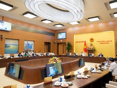 Ngày 12.1, khai mạc Phiên họp thứ 53 của Ủy ban Thường vụ Quốc hội