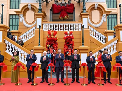 Khánh thành công trình Trụ sở làm việc Cơ quan Chủ tịch nước