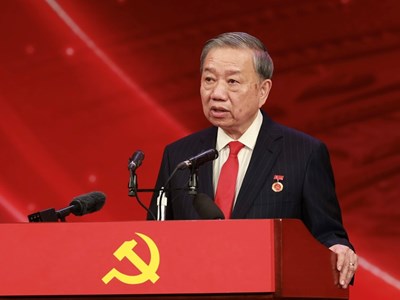 Phát biểu của Tổng Bí thư Tô Lâm tại lễ tuyên dương Bí thư chi bộ xuất sắc và trao giải Búa liềm Vàng