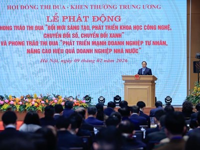 Thủ tướng Phạm Minh Chính phát động 2 phong trào thi đua quan trọng 