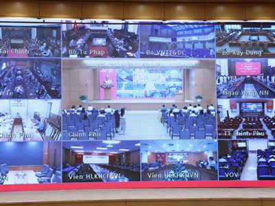 Đảng ủy Chính phủ: Phát động Cuộc thi chính luận bảo vệ nền tảng tư tưởng của Đảng