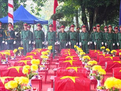 Sáng 2.4, tại Thành cổ Quảng Trị, phát động Chiến dịch 500 ngày đêm tìm kiếm, quy tập, xác định danh tính hài cốt liệt sĩ