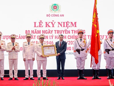 Lực lượng cảnh sát quản lý hành chính về trật tự xã hội tiếp tục giữ vững vai trò tiên phong, nòng cốt trong chuyển đổi số quốc gia