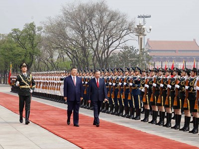 Lễ đón trọng thể Tổng Bí thư, Chủ tịch nước Tô Lâm thăm cấp Nhà nước đến Trung Quốc